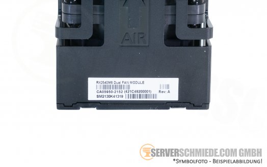 Fujitsu Chassis FAN Gehäuselüfter Dual max. 270W TDP RX2540 M6 CA05950-2152 +NEW+