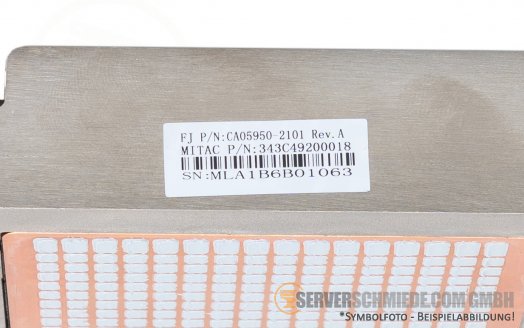 Fujitsu RX2530 RX2540 M6 Heatsink CPU Kühler High Performance to 270W TDP CA05950-2101 +NEW+