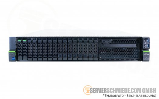 Fujitsu RX2540 M6 Server 16x 2,5" SFF 2x Intel XEON Scalable LGA4189 DDR4 ECC Raid 2x PSU 2U