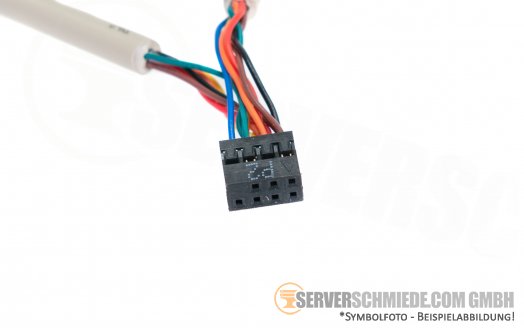 Fujitsu Signal Kabel 1x 25cm 8pin --1x 8pin 1x 10cm  1x 8pin-- 8pin E312078