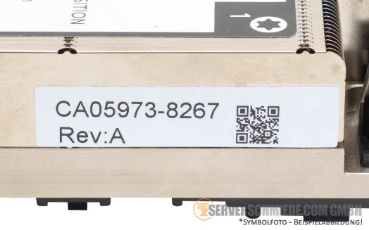 Fujitsu Standard Performance Heatsink CPU Kühler 1U EVAC GPU support LGA4677 RX2530 RX2540 M7 CA05973-8267