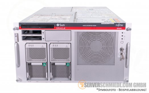 SUN Fujitsu Oracle SPARC Enterprise M4000 Server 2x PSU SAP