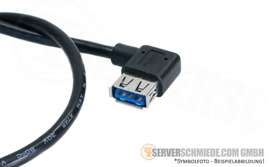 Fujitsu USB Kabel Cable 40cm  A3C40206519,A A3C40206520,A T26139-Y4049-V2 CBL_B100SD_ANG_400 male female
