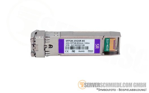 Generic 10/25Gb SFP28 Transceiver 850nm 100m  Duplex LC SFP28-25GSR-85