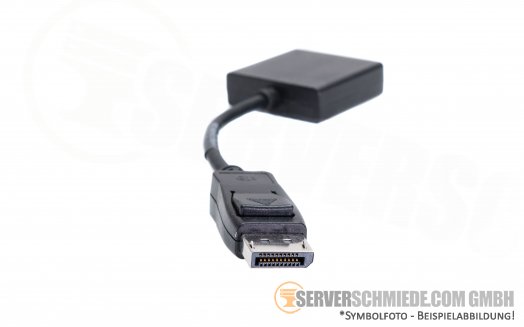 Generic 10cm Adapter 1x Displayport male zu 1x DVI 24+5 female