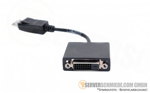 Generic 10cm Adapter 1x Displayport male zu 1x DVI 24+5 female