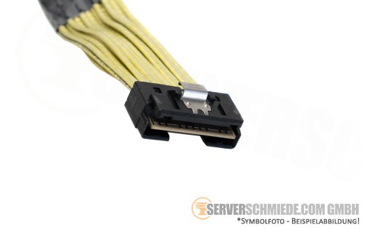 Generic 10cm NVMe Riser Upgrade Kabel cable 1x SFF-8654 8i gerade to 1x SFF-8654 8i gerade