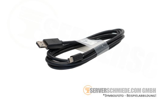 Generic 1,5-2,0m GPU Adapterkabel cable 1x Mini DisplayPort male to 1x DisplayPort male