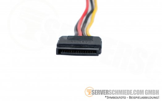 Generic 15cm 1x 4-pin IDE Molex to 1x 1x SATA power