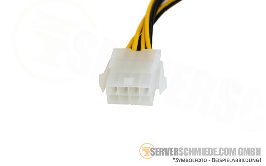 Generic 15cm GPU Power Kabel cable Verlängerung 1x 8-pin EPS / CPU male to 1x 8-pin EPS / CPU female
