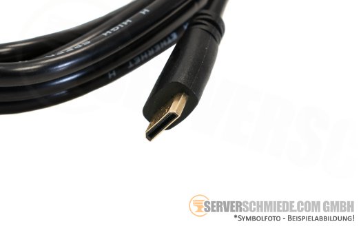 Generic 1,5m Mini HDMI to HDMI Cable with Ethernet