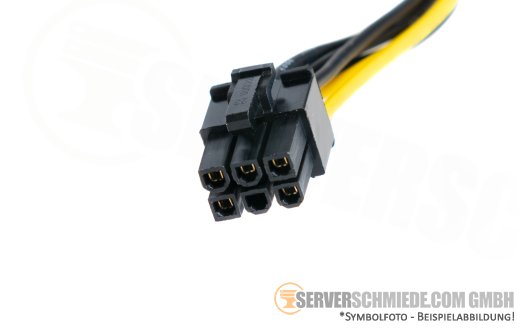 Generic 16cm 1x SATA Power 1x 6-pin Kabel SATA to PCI Express Adapter AK-CA-30