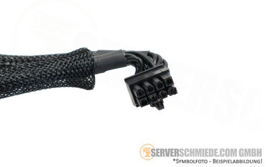 Generic 18cm GPU Power Adapter Kabel cable 2x 6-pin PCIe female to 1x 8-pin PCIe male