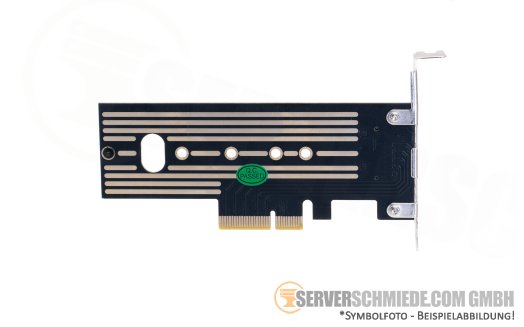 Generic 1x M.2 NVMe x4 PCIe 4.0 x4 Bifurcation Controller Adapter 2230 - 22110 +NEW+