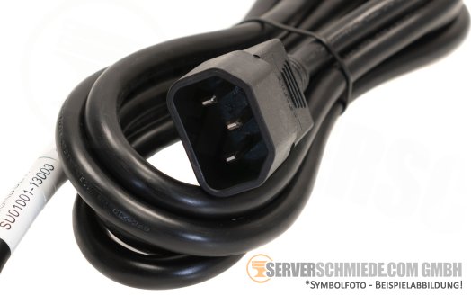 Generic 2,00m - 2,50m 1x C13 1x C14 Kaltgerätekabel Verlängerung