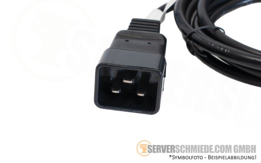 Generic 2,00m - 3,00m 1x C13 to 1x C20 Kaltgerätekabel Adapterkabel