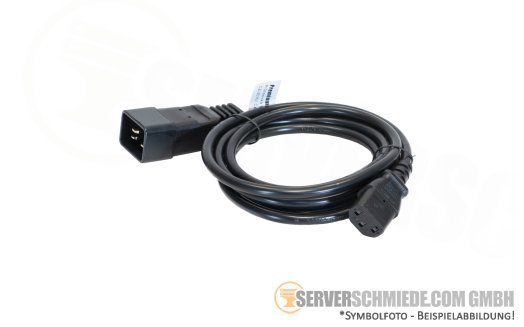 Generic 2,00m - 3,00m 1x C13 to 1x C20 Kaltgerätekabel Adapterkabel