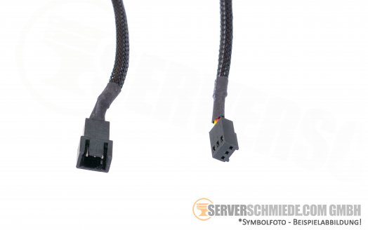 Generic 20cm 1x 3pin male 1x 3pin female Signal cable