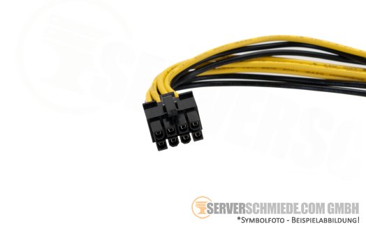 Generic 20cm GPU Verlängerung Kabel cable 1x 8-pin EPS / CPU male to 1x 8-pin EPS / CPU female