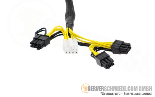 Generic 25cm HP GPU Power Kabel cable 1x 8-pin to 1x 8-pin CPU / EPS + 2x 6-pin PCIe + 1x 8-pin PCIe 3rd party Gen10 Gen10 Plus Gen11