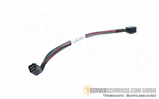 Generic 25cm SAS Kabel  1x SFF-8643 1x SFF-8643 H22348-001