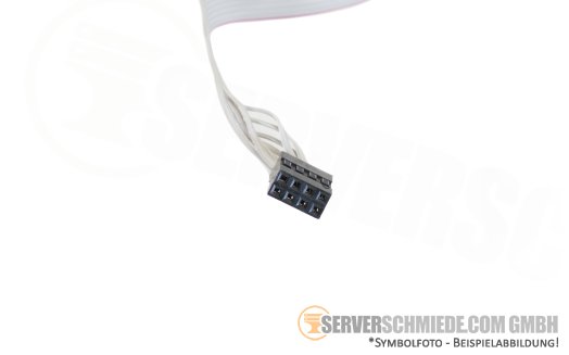 Generic 25cm Signal Kabel cable 1x 8-pin gerade to 1x 8-pin gerade