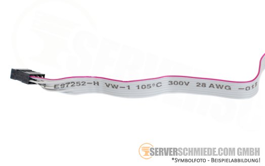 Generic 25cm Signal Kabel cable 1x 8-pin gerade to 1x 8-pin gerade