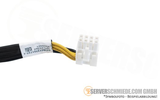 Generic 35cm GPU Power Kabel cable 1x 8-pin EPS gerade to 1x 8-pin EPS winkel