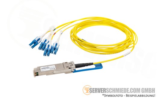 Generic 3m Kabel DAC AOC 1x 100Gb QSFP28 to 4x 25Gb  LC duplex for SFP28 Breakout Kabel