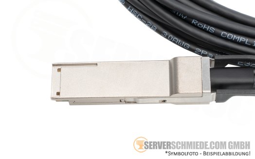 Generic 3m Kabel DAC copper 100Gb QSFP28 to 4x 25Gb SFP28 Breakout Kabel 3rd party