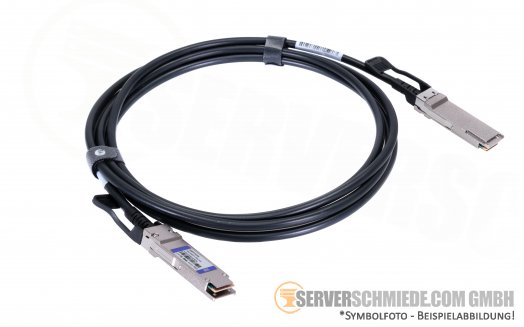 Generic 3m Kabel DAC copper 40Gb 2x QSFP 40 / 56 Gigabit Ethernet Infiniband cable