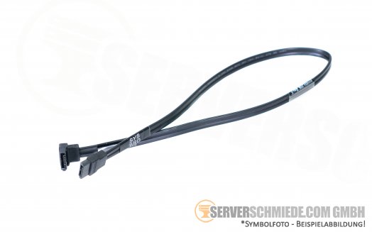 Generic 40cm SATA Kabel 1x SATA gerade 1x SATA winkel 611894-006