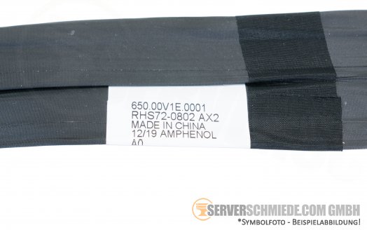 Generic 45cm SAS Kabel 1x double SFF-8643 gerade  2x SFF-8643  gerade RHS72-0802