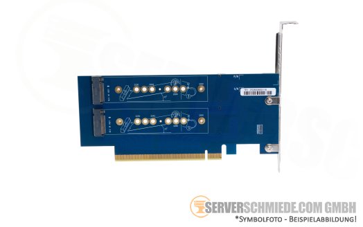 Generic 4x M.2 NVMe x4 PCIe 3.0 x16 Bifurcation Controller Adapter 2230 - 2280 +NEW+