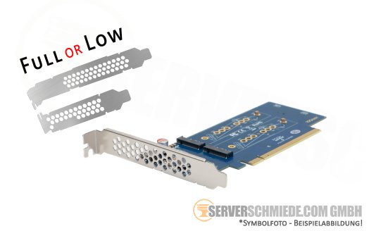 Generic 4x M.2 NVMe x4 PCIe 3.0 x16 Bifurcation Controller Adapter 2230 - 2280 +NEW+