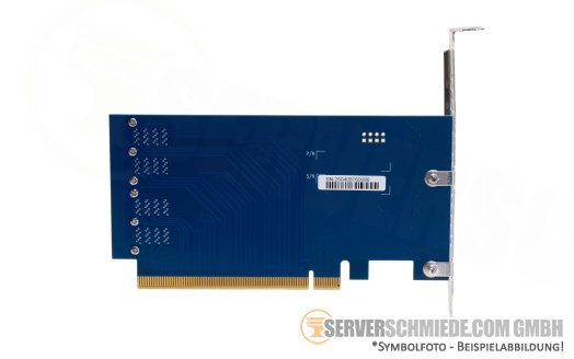 Generic 4x NVMe U.2 Extender PCIe 3.0 x16 4x SFF-8643 +NEW+