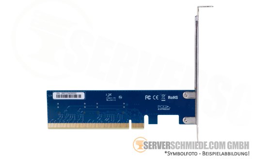 Generic 4x NVMe U.2 Extender PCIe 4.0 x16 2x 8654 8i +NEW+
