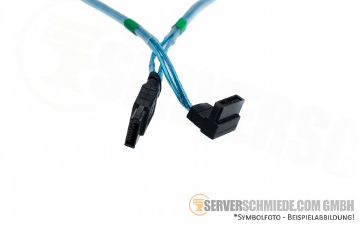 Generic 55cm SATA Kabel  1x Sata winkel 1x Sata gerade CBL-0180L