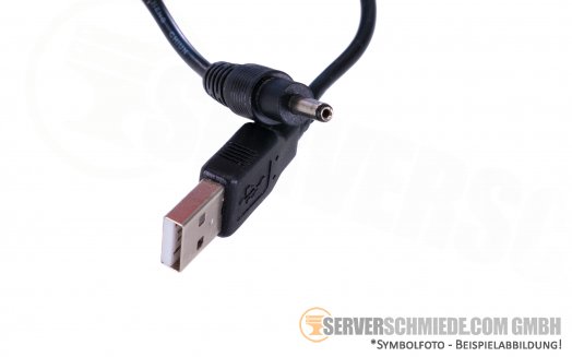 Generic 60cm Kabel 1x Niedervolt Stecker zu 1x USB 2.0 Stecker