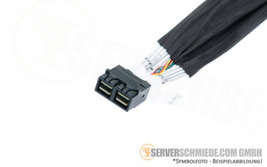 Generic 60cm SAS Kabel 1x double SFF-8643 gerade --1x double SFF-8643 gerade RHS72-0500 AX22