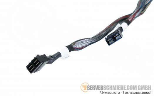 Generic 60cm SAS Kabel 2x double SFF-8643 gerade --2x 60cm SFF-8643 gerade 2x 50cm SFF-8643 gerade RHS72-0801 AX3