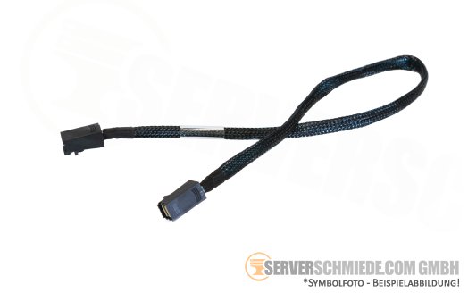Generic 60cm SAS Kabel 2x SFF-8643 gerade SA-4343TX-0.6M-N2