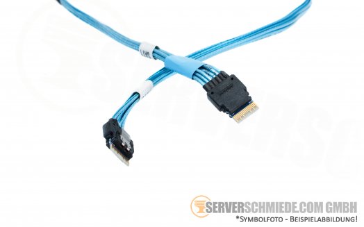 Generic 70cm Slim SAS 2x SFF-8654 PCIe 4i RSL38-0541