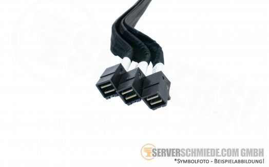 Generic 75cm SAS Kabel 1x 75cm SFF-8643 gerade 1x 60cm SFF-8643 gerade 1x 60cm SFF-8643 gerade RHS36-3815