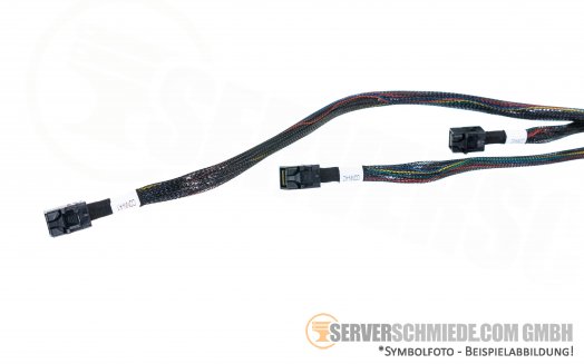 Generic 75cm SAS Kabel 1x 75cm SFF-8643 gerade 1x 60cm SFF-8643 gerade 1x 60cm SFF-8643 gerade RHS36-3815