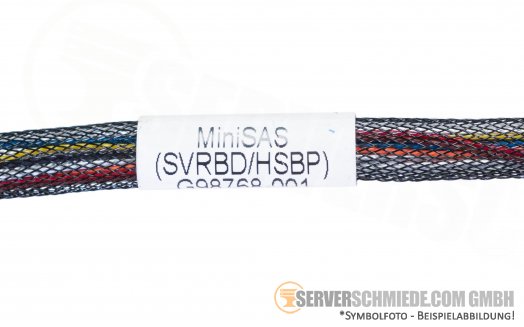 Generic 75cm  SAS Kabel 2x SFF-8643 gerade