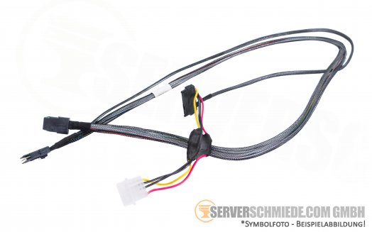 Generic 85cm  SAS Kabel for Dat Drive 2x SFF-8087 1x IDE Power 4pin 1x SAS/SATA