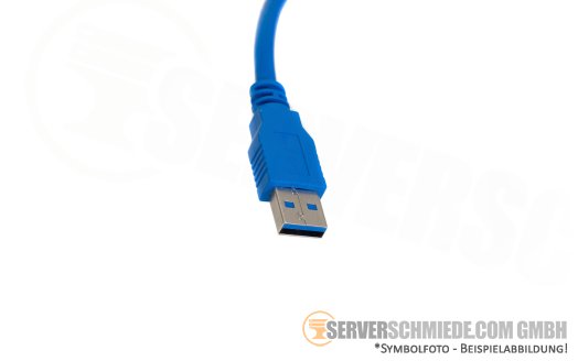Generic 95cm USB 3.0 Kabel cable 1x USB A 3.0  gerade to 1x USB B 3.0 winkel