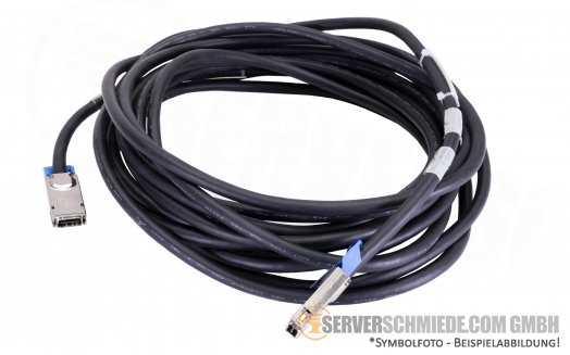 Generic 9,5m SAS Kabel Cable 2x SFF-8470 externen S3P4018 LO2 PH2