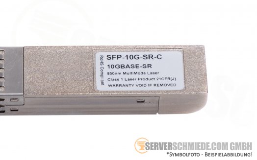 Generic GBIC 10Gb SFP+ Transceiver 850nm SR Class1 21CFR(J) SFP-10G-SR-C